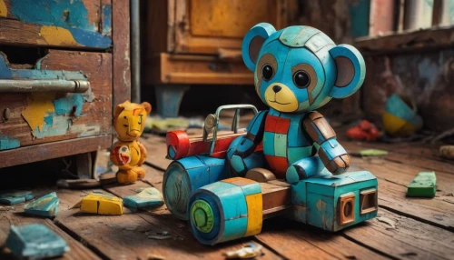 wooden toys,wooden toy,vintage toys,tin toys,old toy,wind-up toy,children's toys,blue wooden bee,child's toy,children toys,scrapyard,plastic toy,pinocchio,scrap sculpture,3d teddy,toy,toy's story,abandoned,scrap collector,abandoned places,Art,Artistic Painting,Artistic Painting 45