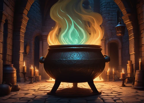 cauldron,magical pot,cooking pot,candy cauldron,brazier,hearth,fire bowl,golden pot,feuerzangenbowle,fireplaces,fire background,the eternal flame,fire ring,candlemaker,stove,urn,wood-burning stove,stock pot,candle wick,fireplace,Illustration,Vector,Vector 06