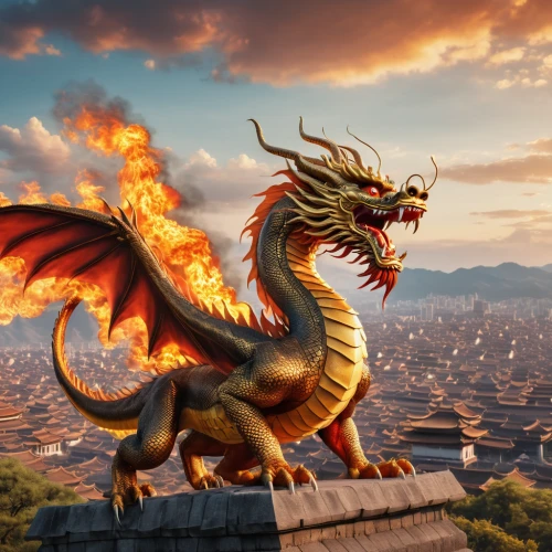 chinese dragon,golden dragon,dragon of earth,dragon fire,dragon li,fire breathing dragon,dragon,dragon bridge,painted dragon,forbidden palace,dragons,dragon design,wyrm,green dragon,chinese water dragon,dragon palace hotel,black dragon,flame spirit,fire background,draconic,Photography,General,Realistic