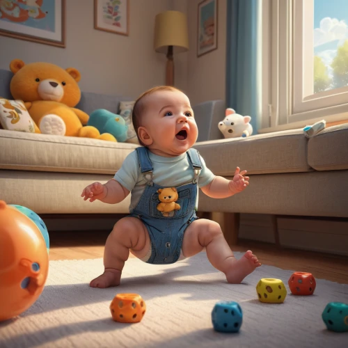 baby playing with toys,baby blocks,baby crawling,baby toys,baby footprints,baby monitor,room newborn,child playing,baby room,playing with ball,baby toy,baby laughing,cinema 4d,tummy time,ball pit,baby clothes,baby stuff,playing room,diabetes in infant,baby diaper,Illustration,Realistic Fantasy,Realistic Fantasy 27