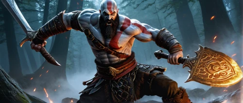 dane axe,warlord,splitting maul,bronze horseman,warrior and orc,barbarian,shaman,massively multiplayer online role-playing game,fantasy warrior,dark elf,raider,grog,templar,the warrior,butcher ax,warrior east,tribal chief,runes,goki,maul,Illustration,Realistic Fantasy,Realistic Fantasy 32