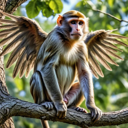 long tailed macaque,white-fronted capuchin,rhesus macaque,crab-eating macaque,de brazza's monkey,barbary monkey,macaque,white-headed capuchin,squirrel monkey,tufted capuchin,langur,barbary macaque,primate,uakari,the blood breast baboons,japan macaque,bleeding-heart baboon,barbary ape,colobus,guenon,Photography,General,Realistic