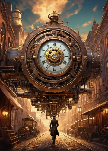 steampunk,clockmaker,steampunk gears,clockwork,watchmaker,steam icon,pocket watch,time spiral,grandfather clock,play escape game live and win,flow of time,chronometer,time pointing,game illustration,airship,out of time,time machine,time traveler,clock,clock face,Conceptual Art,Daily,Daily 24