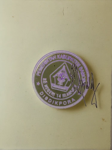 purple cardstock,fc badge,sewing button,scrapbook stick pin,photo of the back,rp badge,map pin,rf badge,pin-back button,nepal rs badge,a badge,pioneer badge,drawing pin,stamp seal,pentagon shape sticker,soprano lilac spoon,w badge,laser printing,silk labels,year of construction staff 1968 to 1977