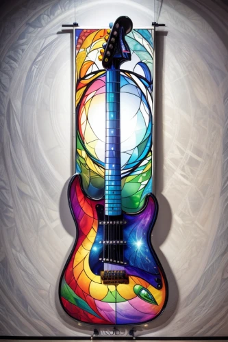 painted guitar,electric guitar,electric bass,the guitar,guitar easel,guitar head,rainbow rose,bass guitar,psychedelic art,sun bass,sitar,guitor,guitar,rainbow waves,epiphone,slide guitar,guitars,music fantasy,stringed instrument,concert guitar