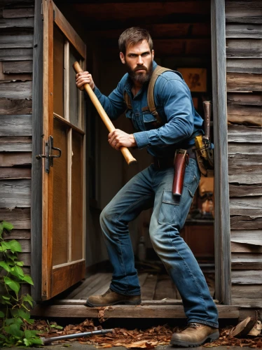 woodsman,lumberjack,hatchet,carpenter,tradesman,handyman,a carpenter,lumberjack pattern,carpenter jeans,woodworker,wolverine,star-lord peter jason quill,woodball,blue-collar worker,handsaw,wood chopping,chainsaw,lumber,axe,cherokee rose,Conceptual Art,Daily,Daily 19