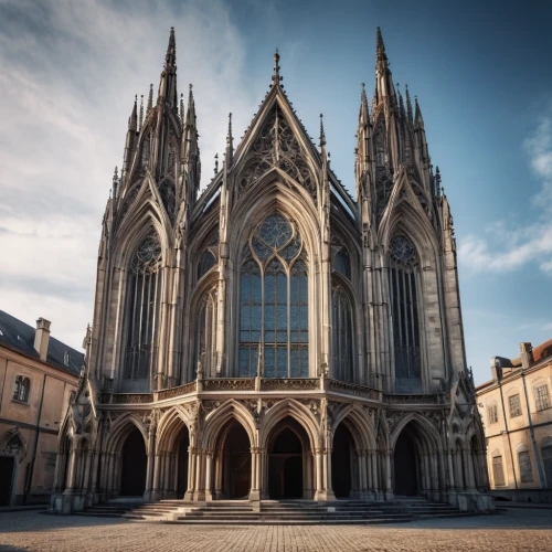 reims,gothic architecture,nidaros cathedral,notre dame,metz,bordeaux,rouen,notre-dame,gothic church,amiens,cathedral,the cathedral,medieval architecture,notredame de paris,york minster,haunted cathedral,st -salvator cathedral,ulm minster,st mary's cathedral,st-denis,Photography,General,Realistic