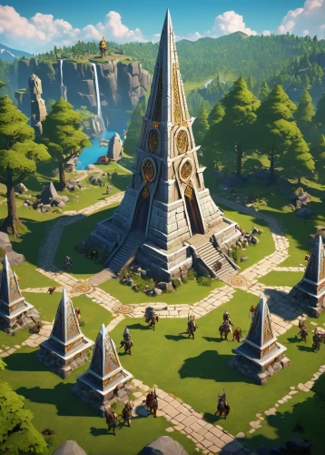 obelisk,mausoleum ruins,obelisk tomb,russian pyramid,development concept,ancient city,megalith,mountain settlement,monuments,the ruins of the,druid grove,fairy chimney,monument protection,what is the memorial,stone towers,turrets,scandia gnomes,spire,pyramids,necropolis,Conceptual Art,Sci-Fi,Sci-Fi 19