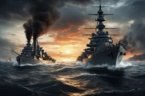 naval battle,battleship,pre-dreadnought battleship,battlecruiser,armored cruiser,light cruiser,cruiser aurora,warship,hellenistic-era warships,kantai,naval architecture,ironclad warship,heavy cruiser,gunboat,victory ship,protected cruiser,usn,three masted,type 220s,frigate,Illustration,Abstract Fantasy,Abstract Fantasy 01