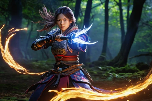 mulan,flame spirit,female warrior,swordswoman,dancing flames,yi sun sin,fire artist,dragon li,fire dance,fire poker flower,wushu,fire poi,warrior woman,fire siren,firedancer,burning torch,fantasy warrior,dragon fire,japanese martial arts,beautiful girls with katana,Photography,Artistic Photography,Artistic Photography 10