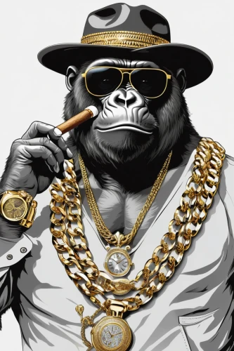 gorilla,chimp,ape,primate,silverback,skeezy lion,king kong,chimpanzee,great apes,monkeys band,gorilla soldier,gangstar,the monkey,mogul,monkey gang,ceo,monkey,rapper,war monkey,soundcloud icon,Photography,General,Realistic