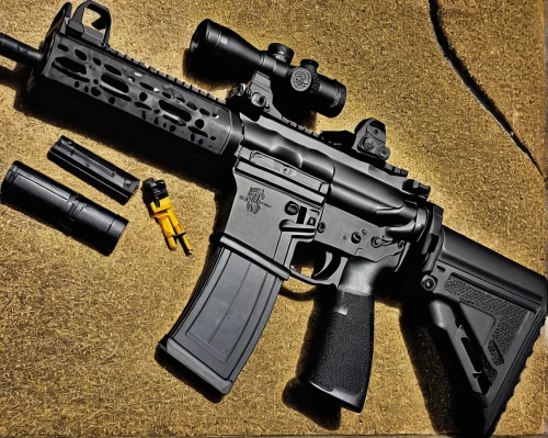 ar-15,airsoft gun,m4a1 carbine,assault rifle,combat pistol shooting,the sandpiper combative,dissipator,m16,semi-automatic,submachine gun,m4a4,m4a1,carbine,sport weapon,air pistol,pistol,gun accessory,starting pistol,paintball marker,semi-automatic gun,Illustration,Paper based,Paper Based 10