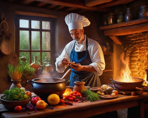 dwarf cookin,cookery,cooking vegetables,food and cooking,men chef,chef,cooking book cover,sicilian cuisine,food preparation,cuisine classique,girl in the kitchen,cooking ingredients,mediterranean cuisine,chefs kitchen,cooking utensils,chef's uniform,cook,eastern european food,spanish cuisine,russian folk style,Art,Classical Oil Painting,Classical Oil Painting 41