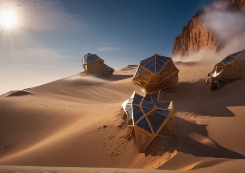 cube stilt houses,desert planet,libyan desert,burning man,capture desert,admer dune,futuristic landscape,wadirum,shifting dune,dune,merzouga,solar cell base,desert desert landscape,dubai desert,pyramids,gobi desert,desert landscape,dune landscape,sahara desert,desert,Photography,General,Realistic