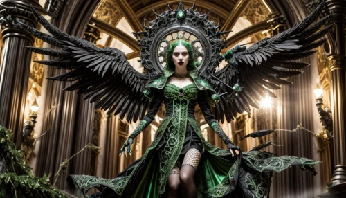 dark angel,archangel,baroque angel,the archangel,angel of death,goddess of justice,the enchantress,black angel,angelology,angels of the apocalypse,evil fairy,queen of the night,paganism,sorceress,uriel,celtic queen,fairy peacock,brazil carnival,fallen angel,faerie