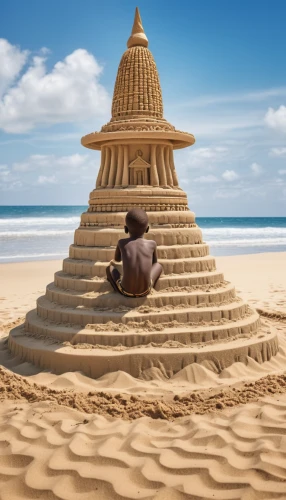 sand castle,sea shore temple,sandcastle,step pyramid,stone pyramid,sand sculptures,sand sculpture,building sand castles,stone pagoda,benin,kharut pyramid,sand clock,sand art,sand timer,eastern pyramid,tower of babel,pyramid,sand seamless,beach defence,stupa,Photography,General,Realistic