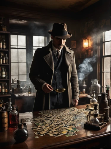 watchmaker,apothecary,detective,pipe smoking,investigator,sherlock holmes,inspector,banker,holmes,gambler,private investigator,clockmaker,al capone,barman,tinsmith,old fashioned,gunfighter,prohibition,tailor,pocket watches,Photography,General,Natural