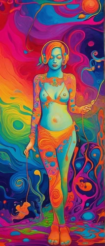 psychedelic art,astral traveler,psychedelic,neon body painting,belly painting,lsd,cosmic,acid,tantra,buddha,trip computer,acid lake,kundalini,venus,aura,ego death,dimensional,andromeda,thick paint,aquarius,Conceptual Art,Oil color,Oil Color 23