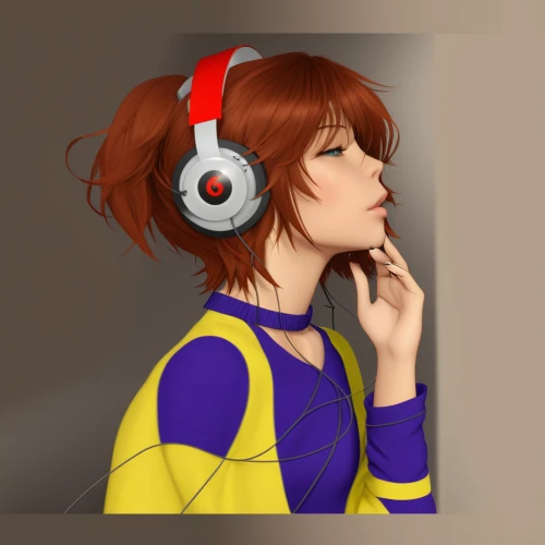listening to music,headphone,headphones,headset,retro girl,digital painting,twitch icon,listening,walkman,retro music,fan art,girl with speech bubble,earphone,tracer,music,hearing,streaming,lindsey stirling,retro woman,chara,Photography,General,Realistic