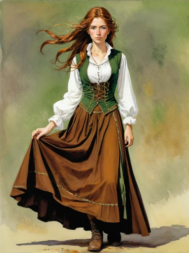 folk costume,country dress,folk costumes,east-european shepherd,little girl in wind,hoopskirt,women clothes,women's clothing,girl in cloth,girl with cloth,russian folk style,celtic queen,overskirt,woman hanging clothes,young woman,girl with a wheel,traditional costume,girl in a long dress,portrait of a girl,folk-dance,Conceptual Art,Fantasy,Fantasy 08