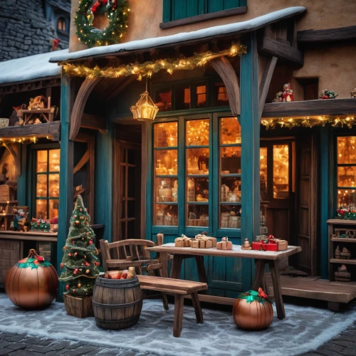 winter village,christmas town,christmas village,christmas market,christmas landscape,christmas scene,nativity village,alpine village,christmas snowy background,christmas window,elves flight,festive decorations,medieval street,gingerbread houses,gift shop,brandy shop,christmas window on brick,christmas decoration,christmas snow,christmas house,Photography,General,Fantasy