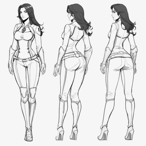 proportions,concept art,studies,poses,comic character,stand models,character animation,concepts,figure drawing,plus-size,costume design,women's clothing,fighting poses,improvement,see-through clothing,muscle woman,hips,exercises,fashion vector,wonderwoman,Unique,Design,Character Design