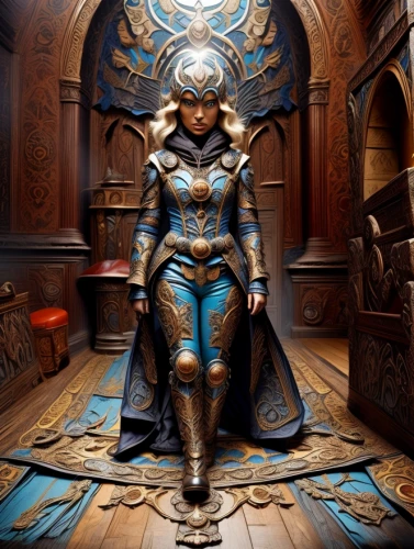 blue enchantress,goddess of justice,magistrate,fantasia,figure of justice,scales of justice,symetra,female warrior,sorceress,sterntaler,kadala,paladin,fantasy woman,jaya,archangel,priestess,mezzelune,cg artwork,the throne,3d fantasy