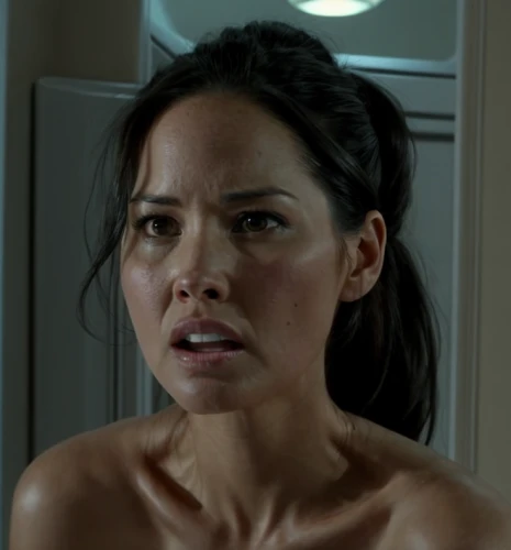katniss,scared woman,facial expression,wet,white shirt,beautiful face,woman face,asian woman,the girl's face,woman's face,in a towel,the girl in the bathtub,head woman,british actress,undershirt,facial,your hands are wet,wonder woman,attractive woman,mascara