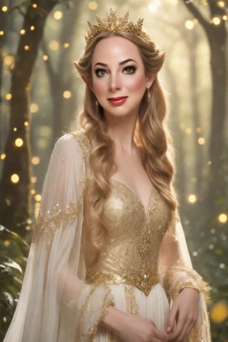 fairy queen,miss circassian,the snow queen,fantasy portrait,princess sofia,faery,fantasy picture,golden crown,white rose snow queen,fairy tale character,fae,queen of the night,faerie,celtic queen,celtic woman,mary-gold,social,fantasy woman,rosa 'the fairy,crown render,Photography,Cinematic