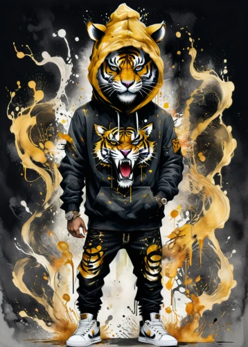 tiger,tigerle,wild cat,skeezy lion,fire background,a tiger,asian tiger,tiger png,tiger cat,young tiger,cartoon cat,wildcat,royal tiger,thundercat,tigers,tiger head,hip-hop,soundcloud icon,hip hop,hoodie,Conceptual Art,Fantasy,Fantasy 34