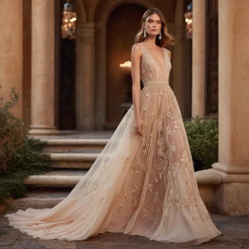 evening dress,bridal party dress,ball gown,gown,wedding gown,wedding dresses,elegant,wedding dress train,wedding dress,elegance,bridal dress,quinceanera dresses,long dress,bridal clothing,valentino,peach rose,girl in a long dress,gold-pink earthy colors,robe,dress form,Photography,General,Commercial