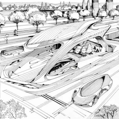 landscape plan,water courses,raceway,street plan,illustration of a car,cross sections,river course,futuristic landscape,earthworks,fluvial landforms of streams,oval track,race track,urban design,highway roundabout,futuristic car,kubny plan,cross-section,the golfcourse,roads,autocross,Design Sketch,Design Sketch,None
