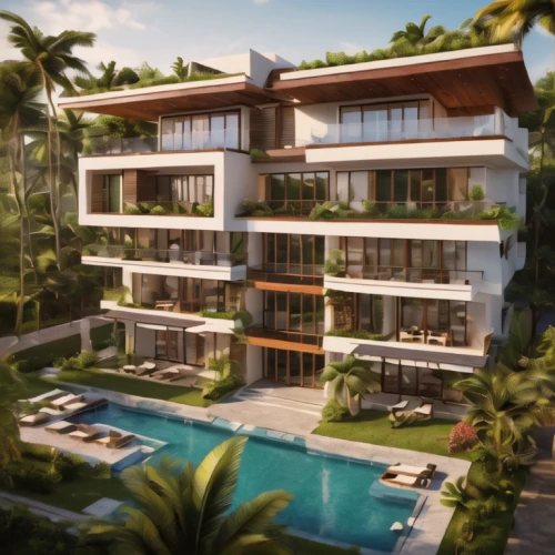 uluwatu,seminyak,tropical house,bali,luxury property,holiday villa,3d rendering,bendemeer estates,luxury real estate,modern house,condominium,resort,luxury home,holiday complex,condo,villas,rosewood,las olas suites,modern architecture,house by the water,Photography,General,Natural