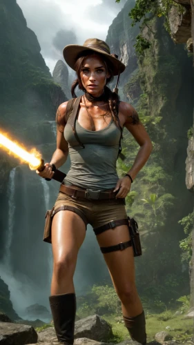 lara,female warrior,tiana,indiana jones,croft,action-adventure game,massively multiplayer online role-playing game,symetra,digital compositing,huntress,mercenary,visual effect lighting,maria bayo,warrior woman,mk indy,ranger,mara,myra,gi,jedi