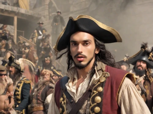 pirate,piracy,don quixote,pirates,east indiaman,mayflower,hook,musketeer,jolly roger,galleon,captain,pirate flag,pirate treasure,caravel,media player,film actor,maties,main character,athos,rum