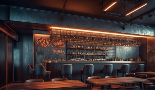 liquor bar,taproom,unique bar,bar counter,bar stools,wine bar,bar,crown render,piano bar,3d render,3d rendering,neon coffee,drinking establishment,visual effect lighting,rain bar,pub,wine tavern,bar stool,3d rendered,render