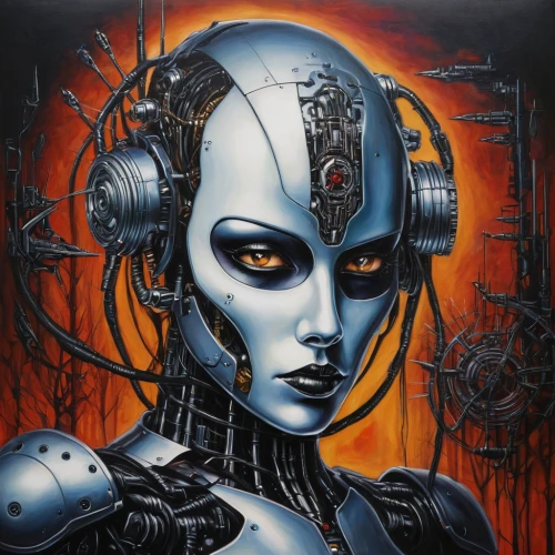 cybernetics,biomechanical,cyborg,robotic,cyber,humanoid,robot icon,cyberpunk,streampunk,artificial intelligence,sci fi,terminator,robots,droid,electronic music,scifi,industrial robot,endoskeleton,circuitry,robot,Illustration,Abstract Fantasy,Abstract Fantasy 14