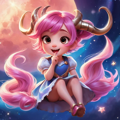 lux,fairy galaxy,zodiac sign libra,constellation unicorn,unicorn background,cute cartoon character,cassiopeia,constellation lyre,horoscope libra,zodiac sign gemini,rosa 'the fairy,fae,ophiuchus,luna,elza,rosa ' the fairy,mara,the zodiac sign taurus,chibi girl,show off aurora,Illustration,Realistic Fantasy,Realistic Fantasy 01