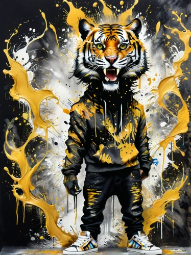 tiger,tiger png,asian tiger,tigerle,a tiger,royal tiger,tigers,young tiger,tiger head,siberian tiger,liger,bengal tiger,amurtiger,world digital painting,tiger cub,graffiti art,blue tiger,tiger python,wild cat,digital art,Conceptual Art,Graffiti Art,Graffiti Art 08