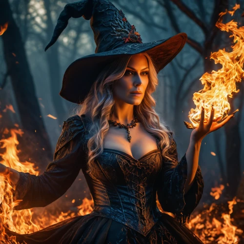 celebration of witches,halloween witch,the witch,sorceress,witch,witch hat,witch's hat,witches,witch's hat icon,witch ban,fire siren,fire artist,fantasy portrait,witches hat,fire master,fantasy picture,witch broom,fire angel,dodge warlock,witches' hats,Photography,General,Fantasy