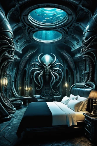 sci fi surgery room,ufo interior,sleeping room,sci fiction illustration,chamber,extraterrestrial life,ornate room,wormhole,ice hotel,stargate,sci fi,panopticon,great room,science fiction,rooms,play escape game live and win,alien ship,auqarium,duvet cover,labyrinth,Conceptual Art,Sci-Fi,Sci-Fi 02