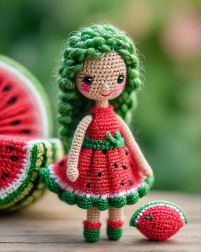 knitted christmas background,watermelon pattern,crochet pattern,worry doll,handmade doll,crochet,christmas gift pattern,straw doll,cloth doll,watermelon background,watermelon painting,watermelon,red and green,sewing pattern girls,watermelon umbrella,gummy watermelon,hula,kokeshi doll,christmas knit,mock strawberry,Unique,3D,Panoramic