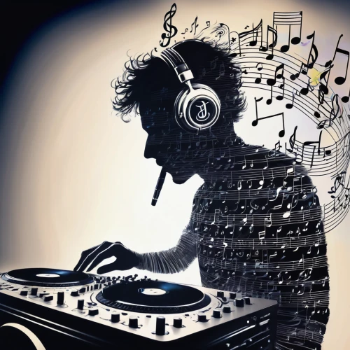 dj,disk jockey,disc jockey,electronic music,music is life,music,dj equipament,music producer,audio engineer,music on your smartphone,music player,make music,dj party,music artist,deejay,electronic keyboard,hip hop music,music record,listening to music,mixing engineer,Illustration,Realistic Fantasy,Realistic Fantasy 37