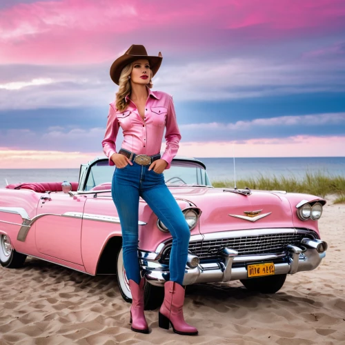 pink car,buick electra,pink lady,buick y-job,countrygirl,cadillac eldorado,pink leather,cowgirl,buick century,pink beach,cadillac de ville series,cadillac,cowgirls,dodge la femme,buick classic cars,route 66,route66,cadillac coupe de ville,country style,pink dawn,Photography,General,Realistic