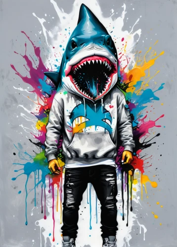 shark,graffiti art,requiem shark,great white shark,hip-hop,kids illustration,cmyk,sharks,hip hop,chalk drawing,fish-surgeon,grafitty,streetart,cool pop art,vector graphic,hip hop music,jaws,hiphop,wpap,bull shark,Conceptual Art,Graffiti Art,Graffiti Art 08