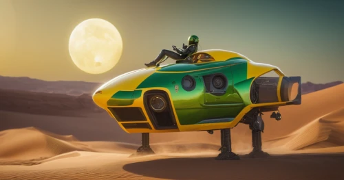 boba fett,scarab,moottero vehicle,cg artwork,droids,moon car,new vehicle,desert safari,sci fiction illustration,baja bug,retro vehicle,moon vehicle,erbore,traveller,volkswagen beetlle,gas planet,desert planet,admer dune,desert background,desert racing,Photography,General,Commercial