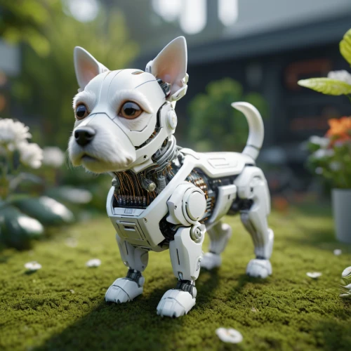 toy fox terrier,japanese terrier,dog poison plant,english toy terrier,french bulldog,the french bulldog,rat terrier,jack russell,corgi-chihuahua,chihuahua,3d model,jack russel,lawn ornament,terrier,boston terrier,companion dog,small terrier,jack russell terrier,small dog,white dog,Photography,General,Sci-Fi