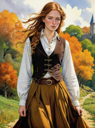 little girl in wind,girl in a historic way,rosa ' amber cover,the blonde in the river,pilgrim,fairy tale character,country dress,cinnamon girl,girl on the river,jessamine,fantasy portrait,women's novels,celtic woman,lilian gish - female,autumn idyll,fantasy picture,elizabeth nesbit,fable,joan of arc,heroic fantasy,Conceptual Art,Fantasy,Fantasy 08