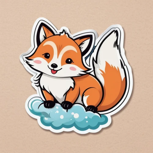 cute fox,adorable fox,little fox,a fox,clipart sticker,animal stickers,sticker,fox in the rain,child fox,fox,garden-fox tail,firefox,growth icon,stickers,redfox,foxface fish,red fox,k badge,tails,p badge,Unique,Design,Sticker