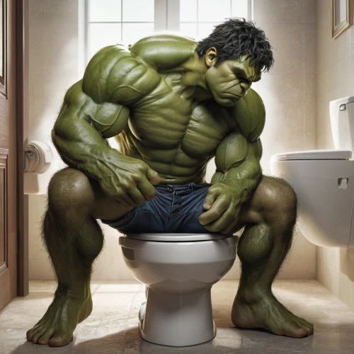 incredible hulk,hulk,avenger hulk hero,minion hulk,bidet,toilet,commode,cleanup,toilet table,squat position,toilet seat,kiribath,constipation,ogre,wc,bodybuilding,marvel comics,plumber,lopushok,loo,Photography,General,Natural
